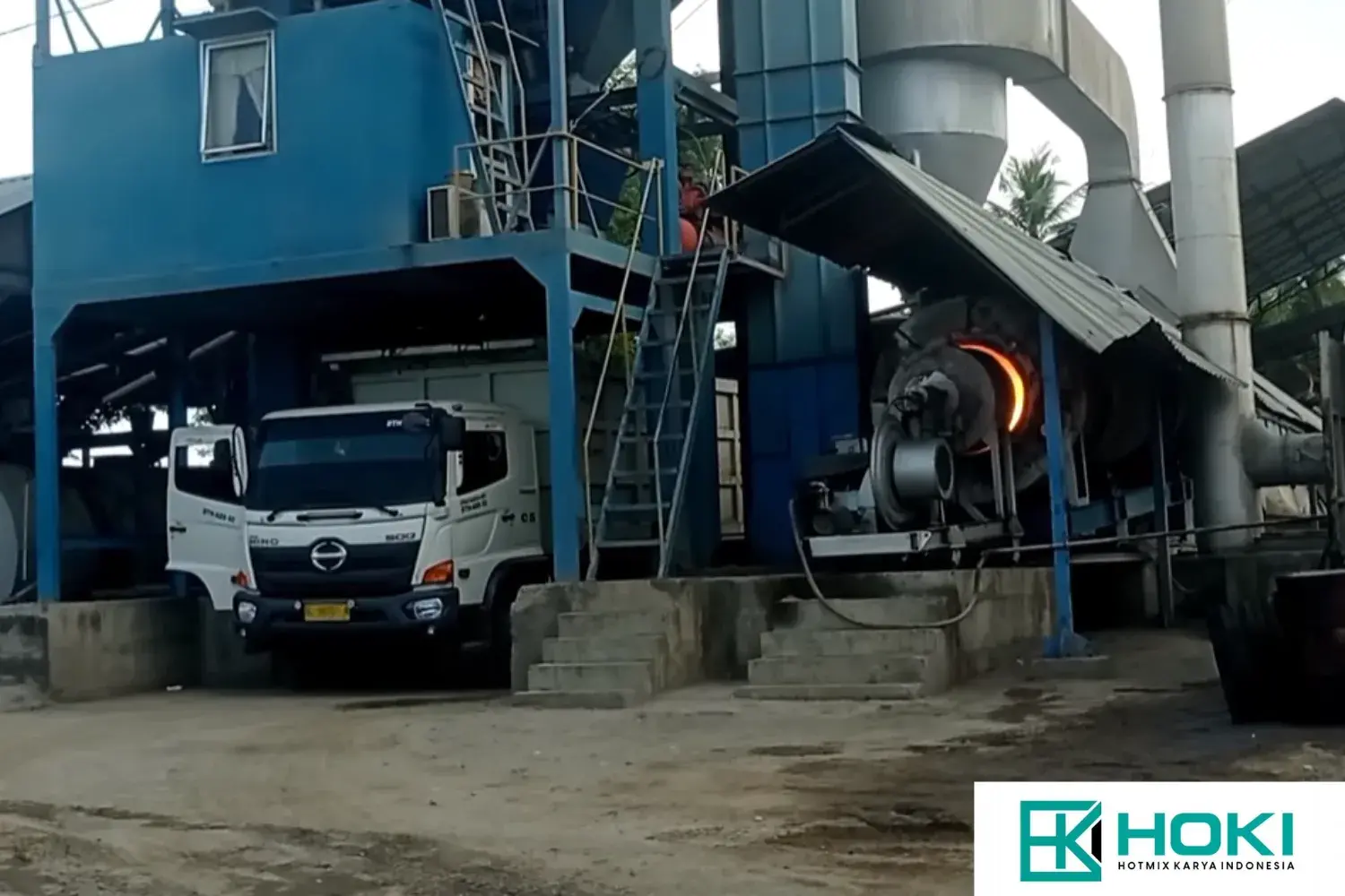 Proses Produksi Aspal Hotmix Bekasi