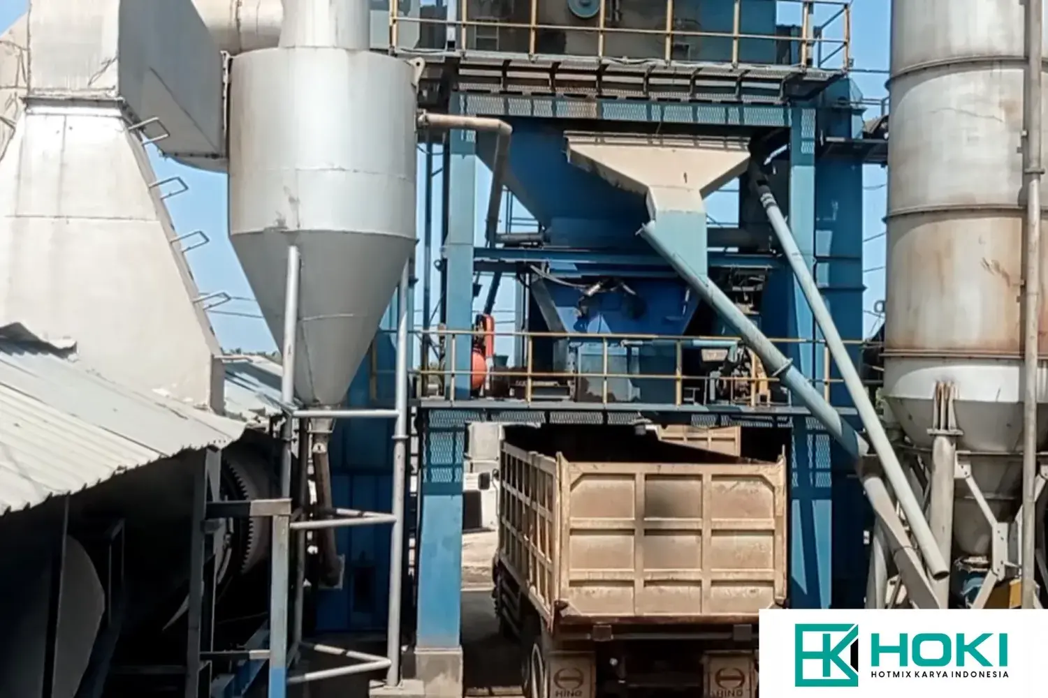 Dryer dan Burner Aspal Panas Bekasi
