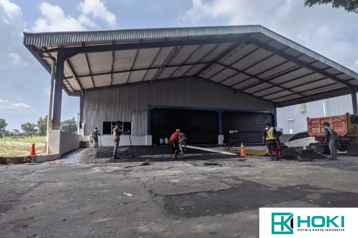 Serah Terima Proyek Jalan Rapi Bekasi