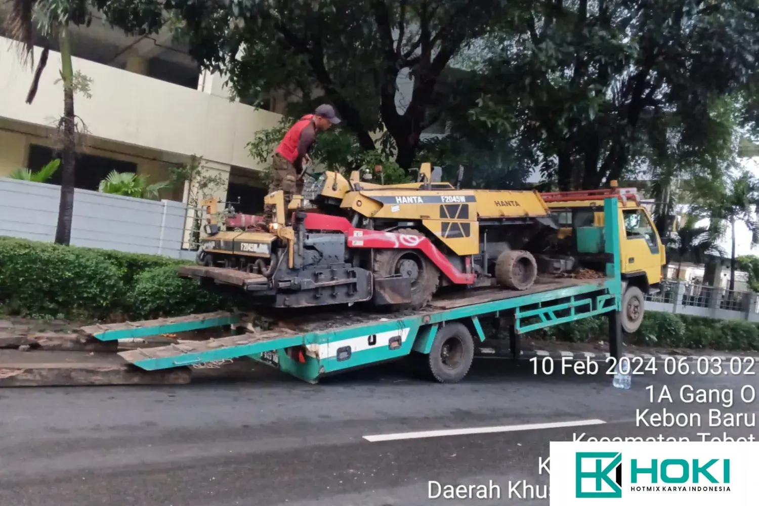 Jalan Aspal Halus dan Presisi Bekasi