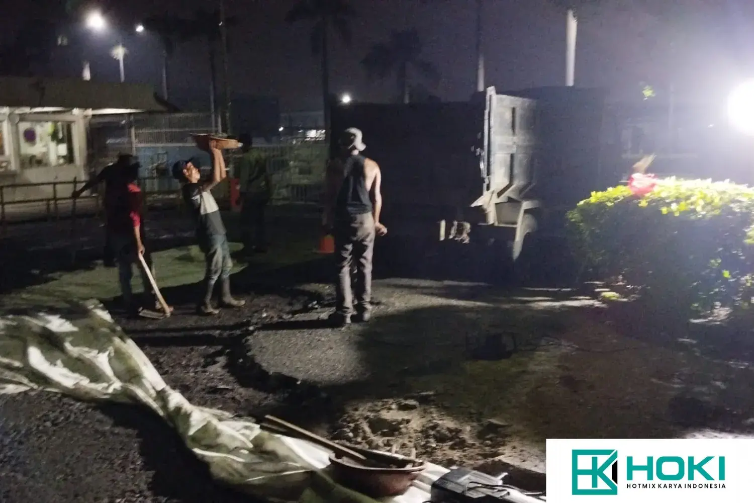 Gelar Aspal Hotmix Presisi Karawang