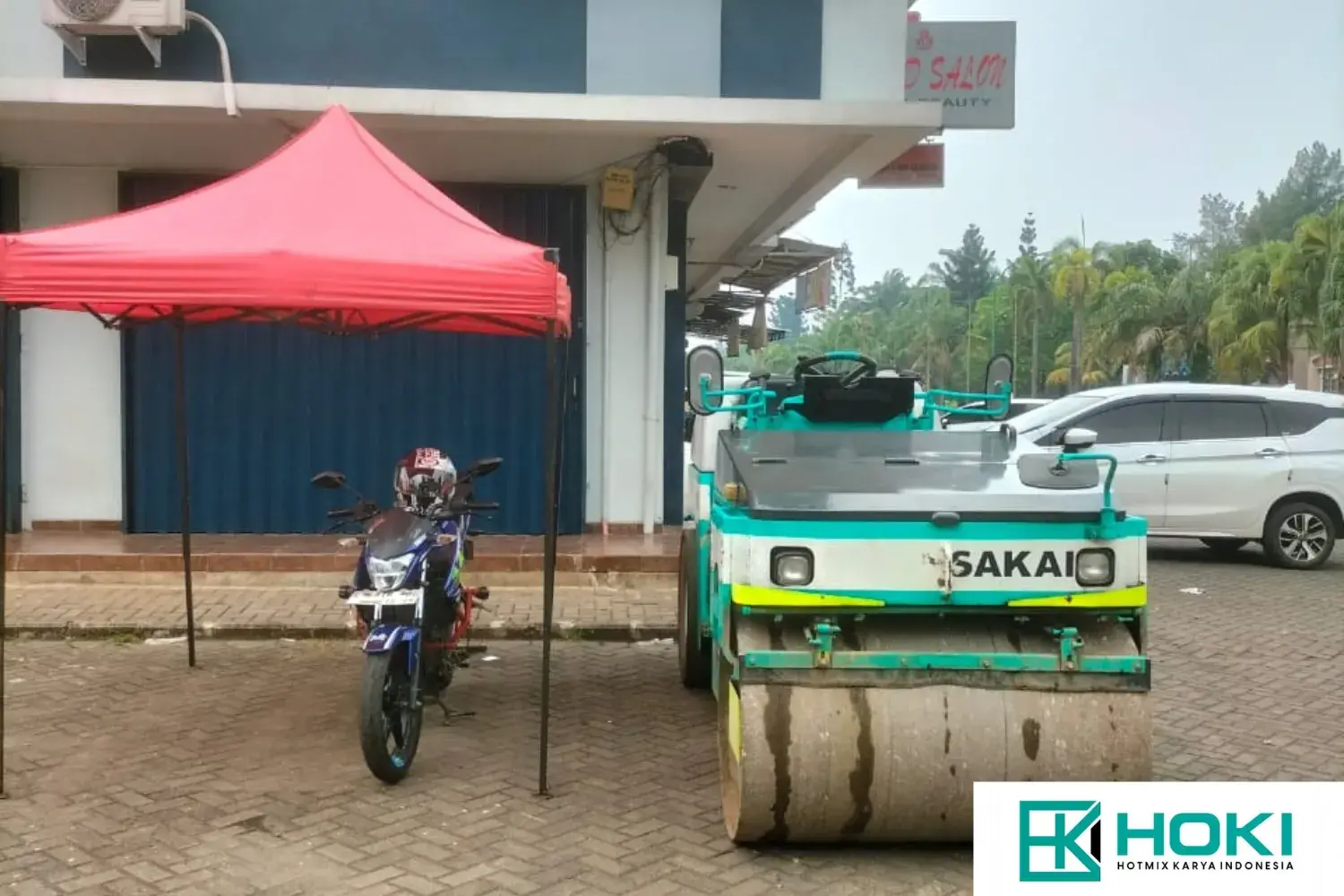 Pekerjaan Konstruksi Jalan Hotmix Bekasi