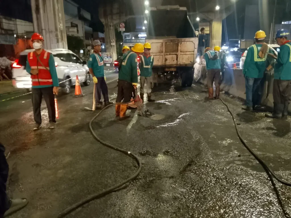 Kontraktor Jalan Cikarang AMP Hoki