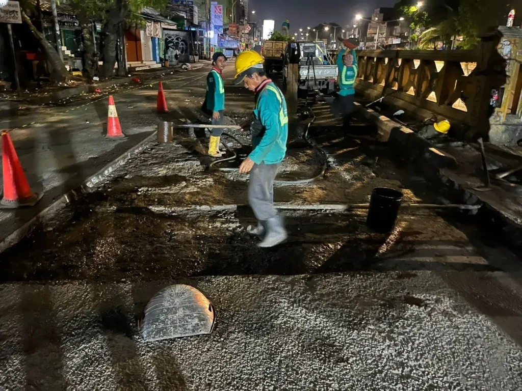 Kontraktor Jalan Cikarang AMP Hoki